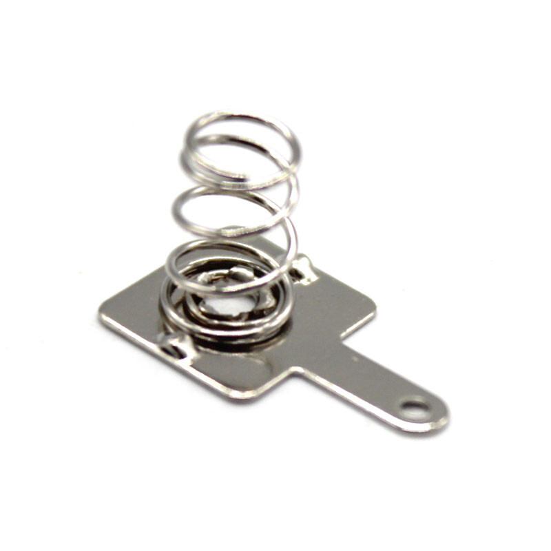 Metal Battery Holder Spring Solder Tab Set for AAA Positive Negative Contact