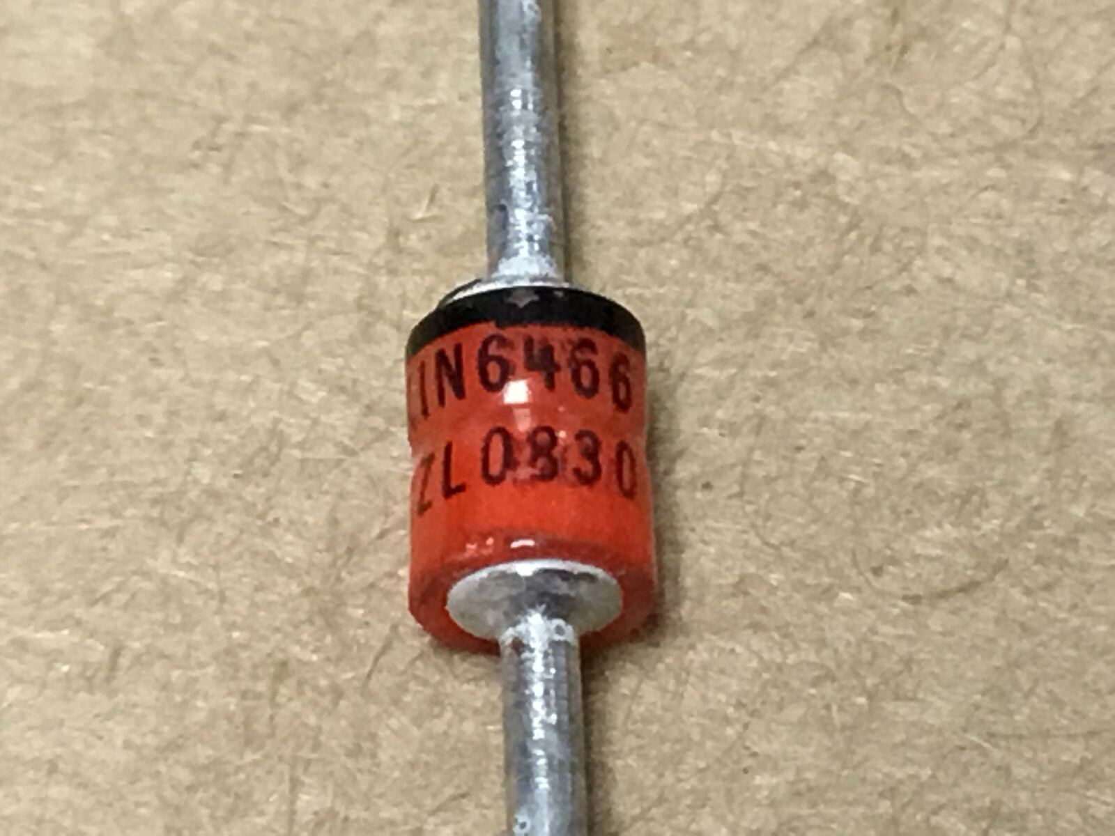 (1 PC) MICROSEMI JANTX1N6466 Diode TVS Single Uni-Dir 30.5V 500W W/MFG CERTS