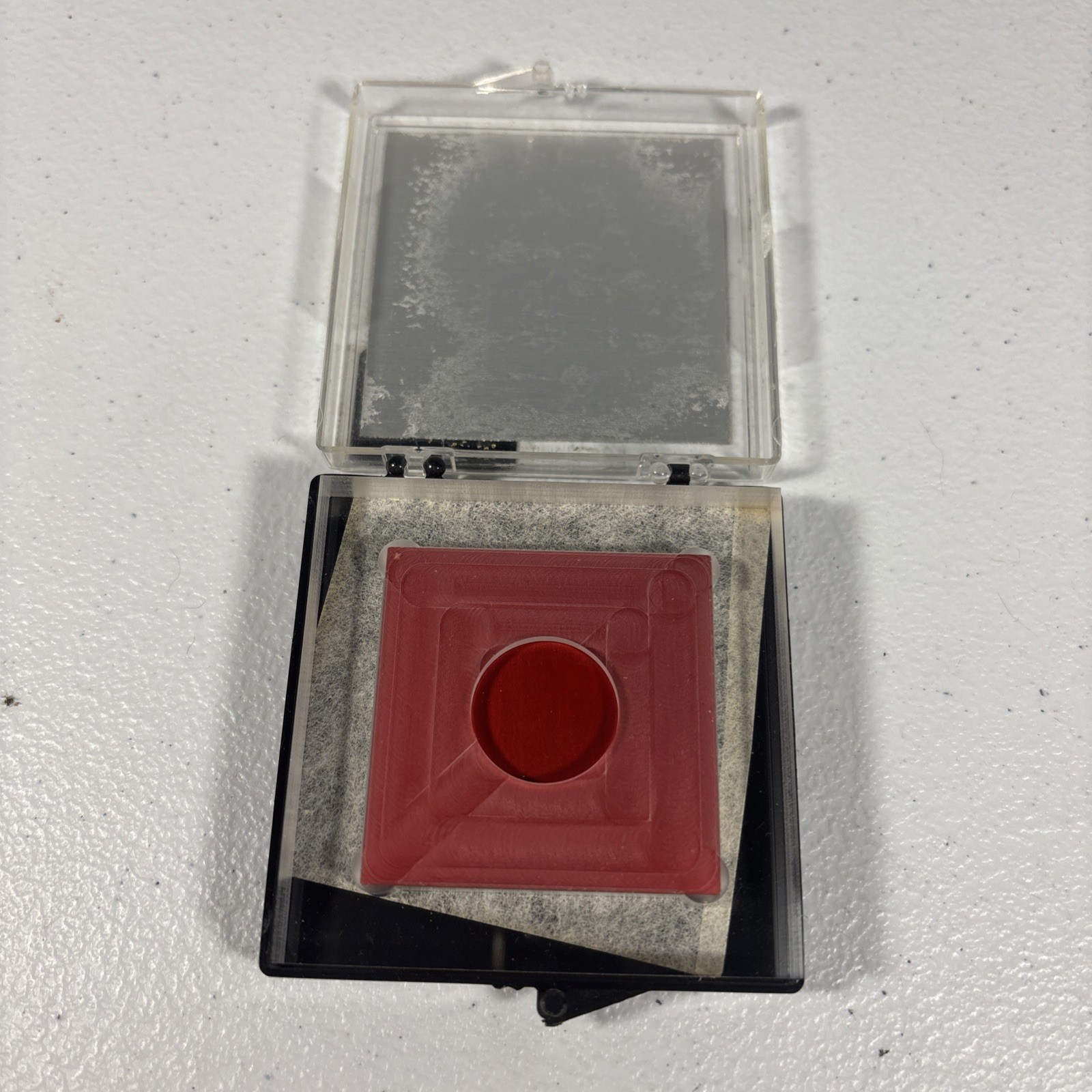NBS Standard Reference Material 1860 Aluminum Block R123 Red Conductivity Eddy