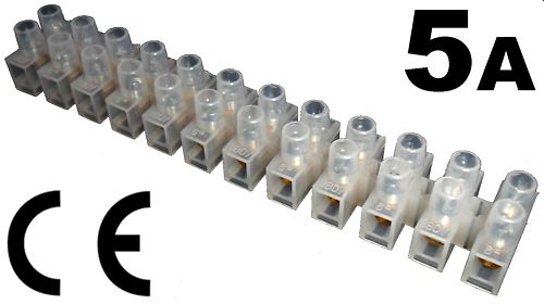 5A Terminal Choc Block Electrical Cable Wire Connector CE-Approved