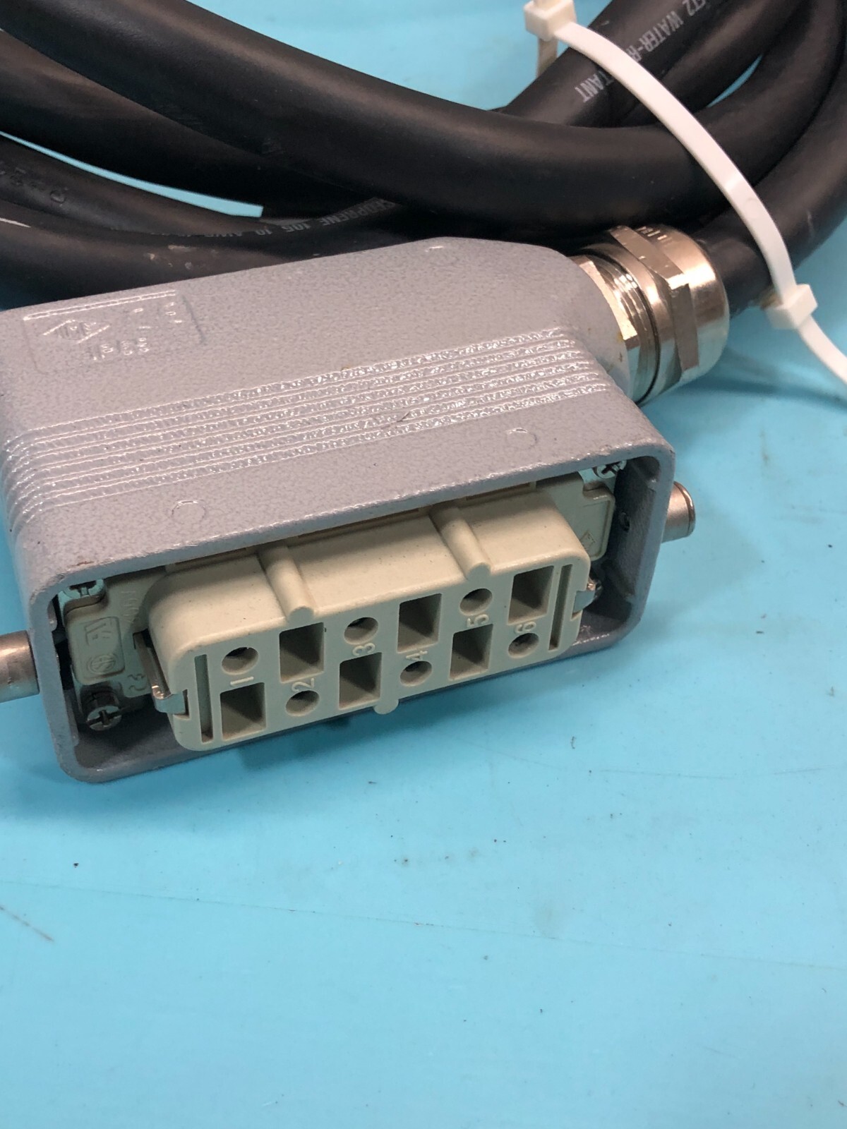 CCI P-241-3-MSHA POWER CABLE, Harting PC-6F20, 184342