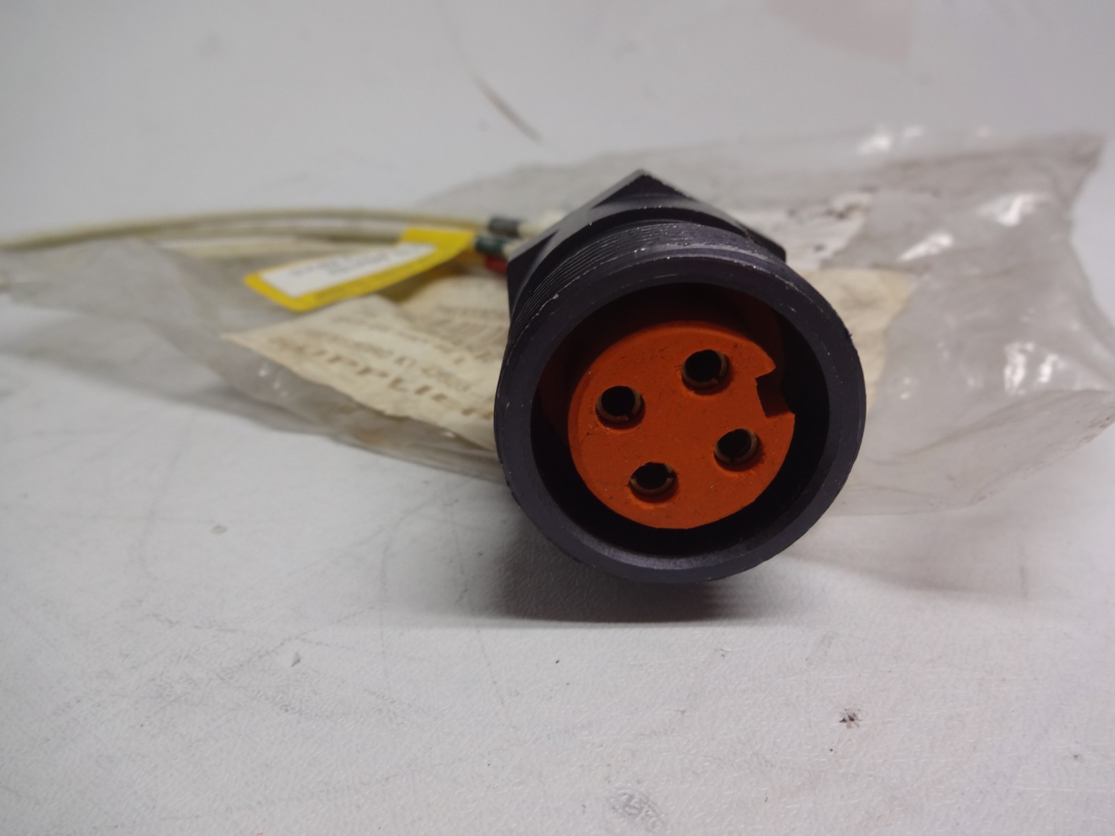 Tpc Wire & Cable 84241s2 Female Rec Hi Temp Super Trex 12 Awg Connector 4 Pole