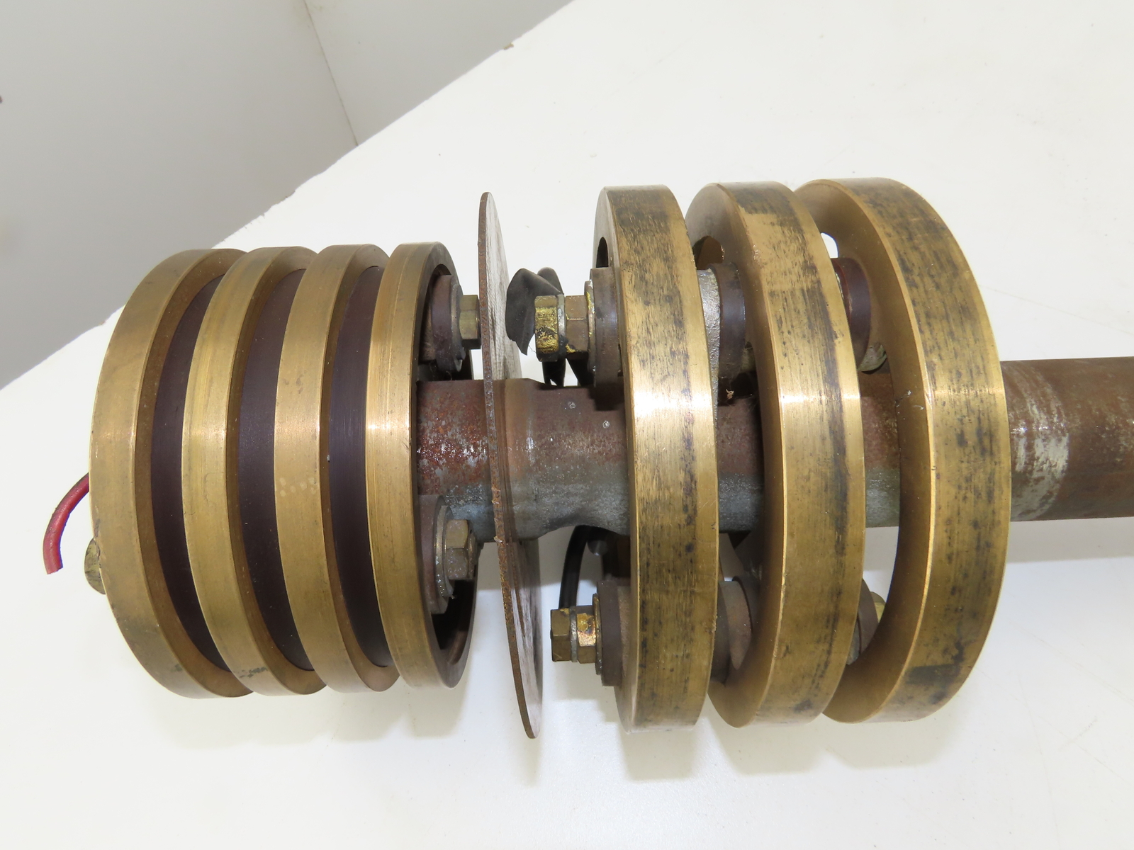 Large G&L Slip Ring Carbon Brushes 20HP 460Volt 3phase Electrical Contact 7Pole