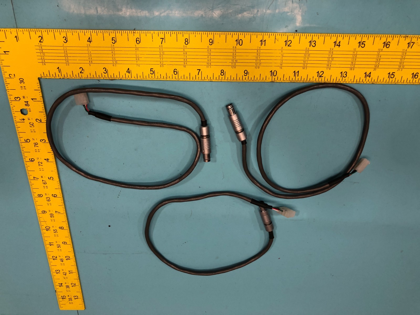3 FISCHER CONNECTOR/ CABLE FOR COHERENT FAP INTEGRATED LASER MODULE, 193520