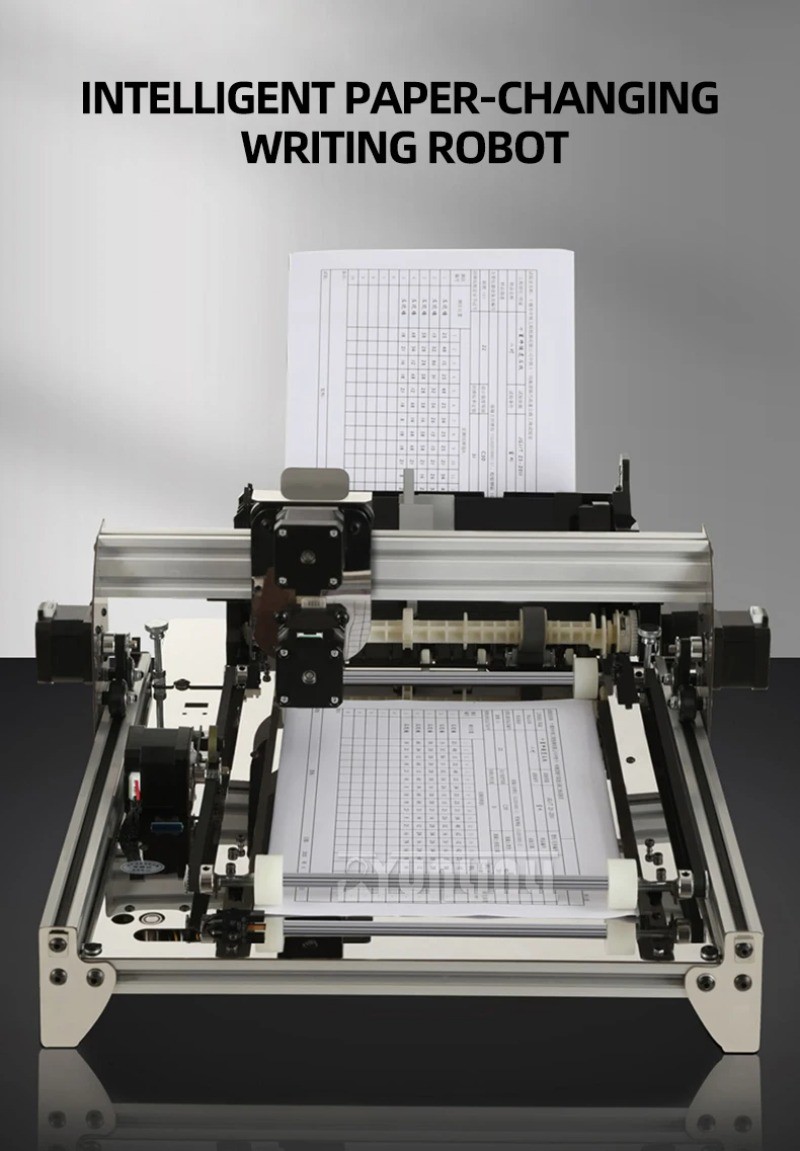 Automatic Paper Change Writing Robot Imitation Handwriting Writing Machine