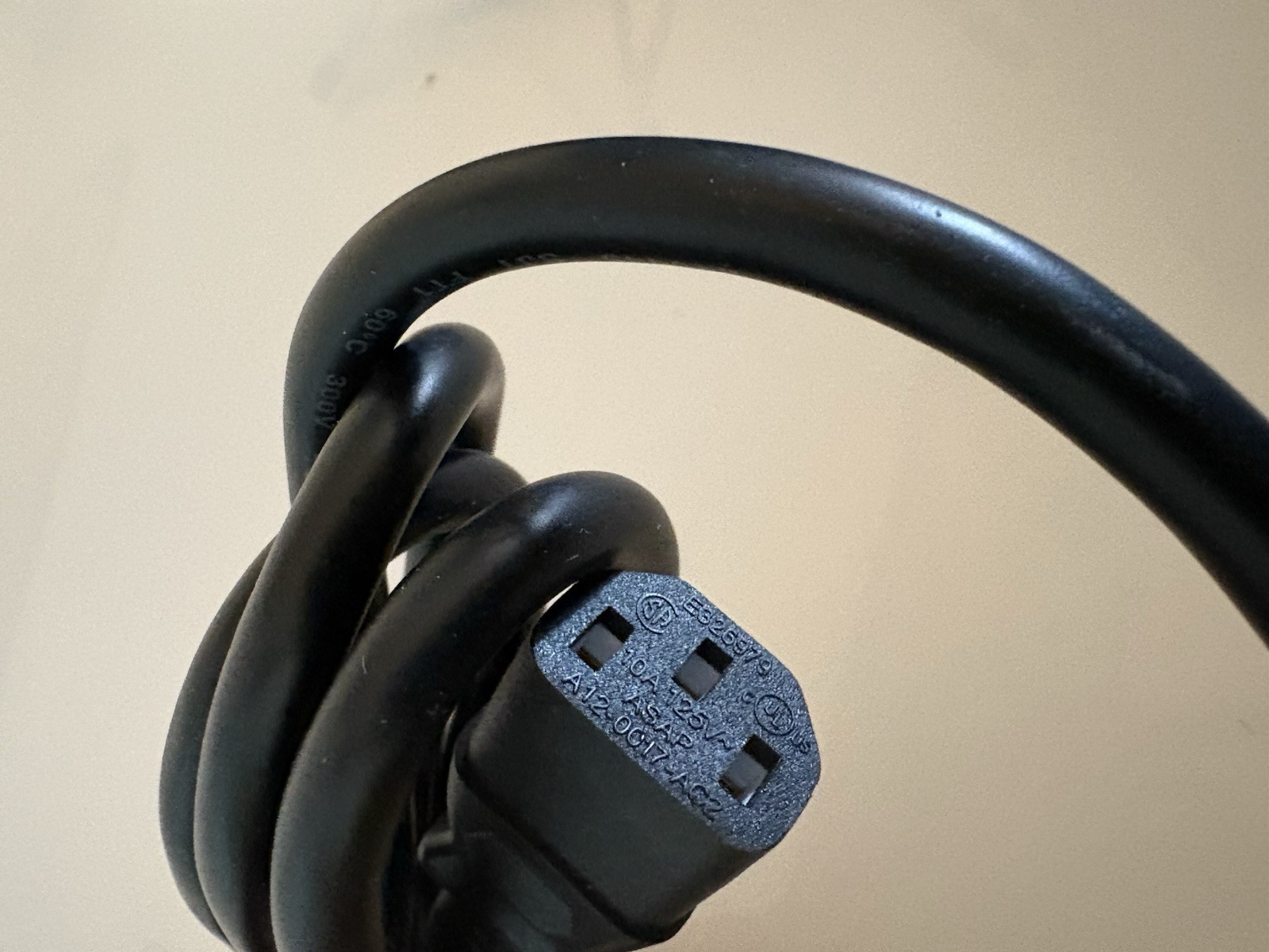 10A 125V AC 6FT Black Power Cable Cord BRAND NEW CORD
