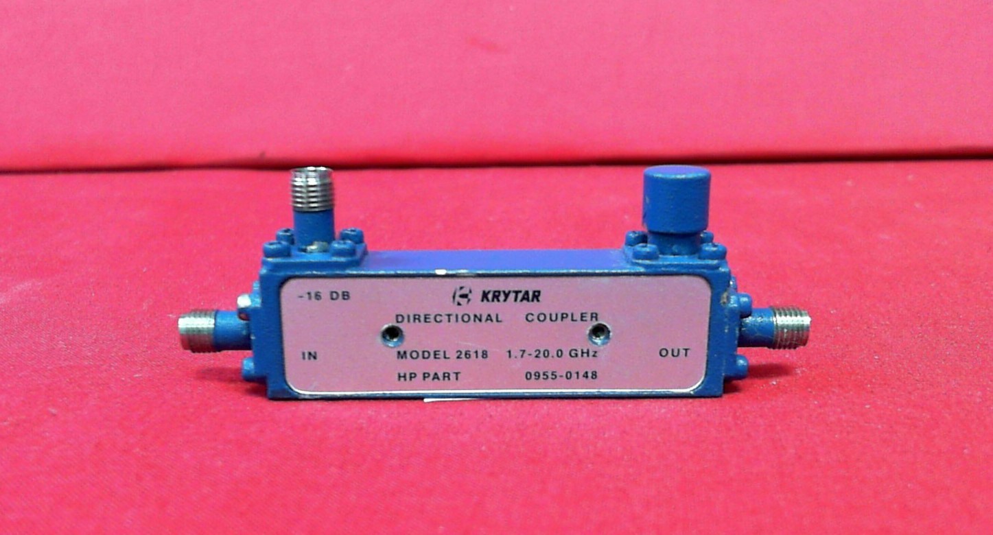 Krytar 2618, HP 0955-0148 Directional Coupler 1.7 – 20.0 GHz