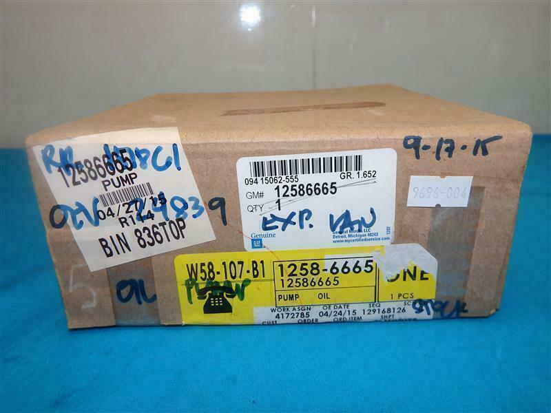 General Motors 12586665 Engine Oil Pump 30 Days Warranty Expedited Shipping