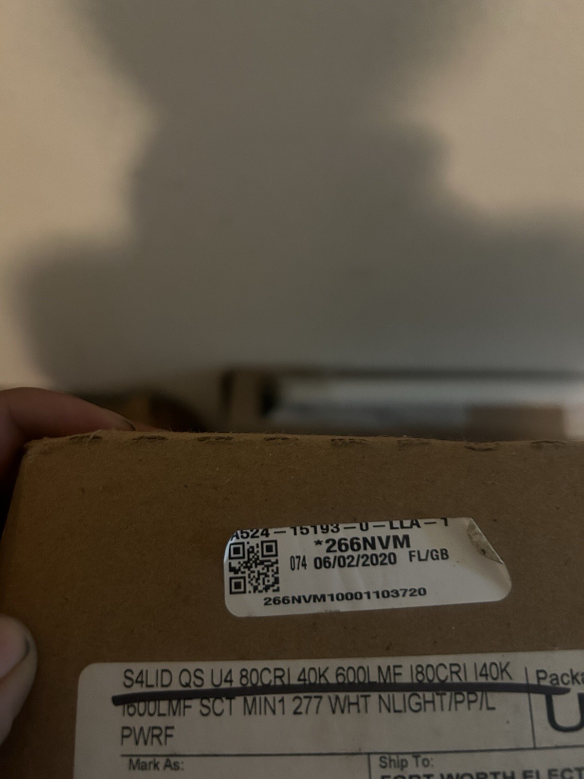 Mark Lighting SL4L QS LOP 4FT FLP TG 80CRI 35K 1000LMF MIN1 277 ZT