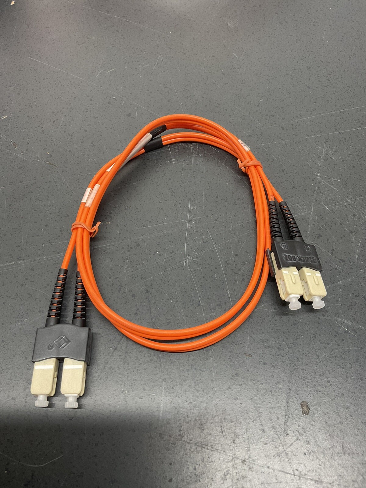 (LOT OF 20) Black Box EFN110-001M-SCSC Fiber Optic Cable 1m. F-15