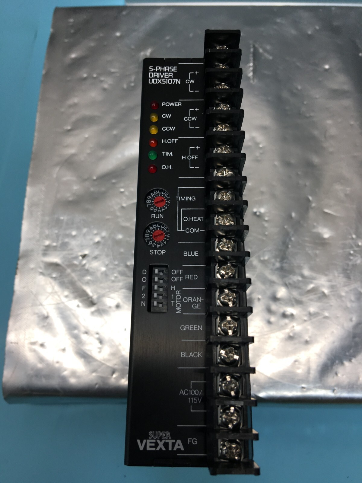 Oriental Ed UDX5107N Super Vexta 5-Phase Motor Driver, 811-20164R, 128686