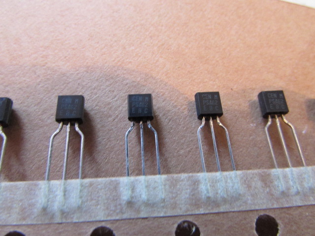 MPSA62 Central Semi Darlington PNP 20V 500mA 3-Pin TO-92 Rohs Pb Free, 25 pieces