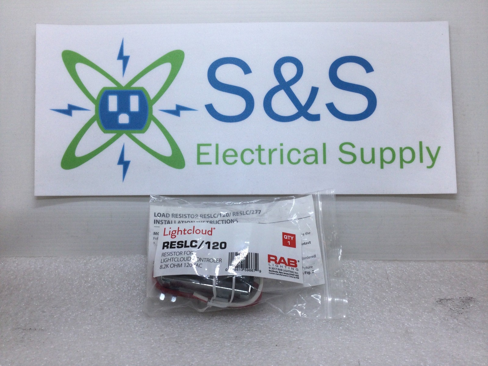 RAB Lighting RESLC/120 8.2K OHM 120V Resistor for Light Cloud Controler