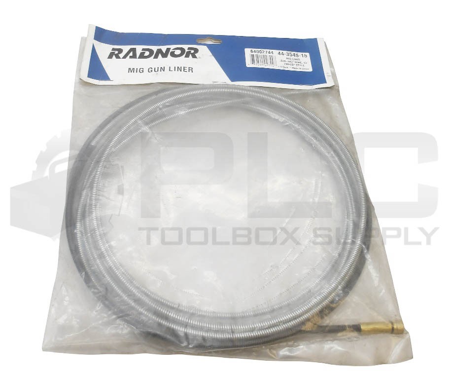 SEALED NEW RADNOR 44-3545-15 MIG LINER .035-.045″ WIRE 15′