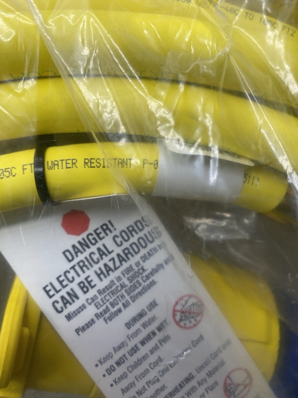Ericson 2310PW6P123B Cord set IP69K WATERTIGHT 12/3 SOW 50FT L5-20P L5-20C NEW