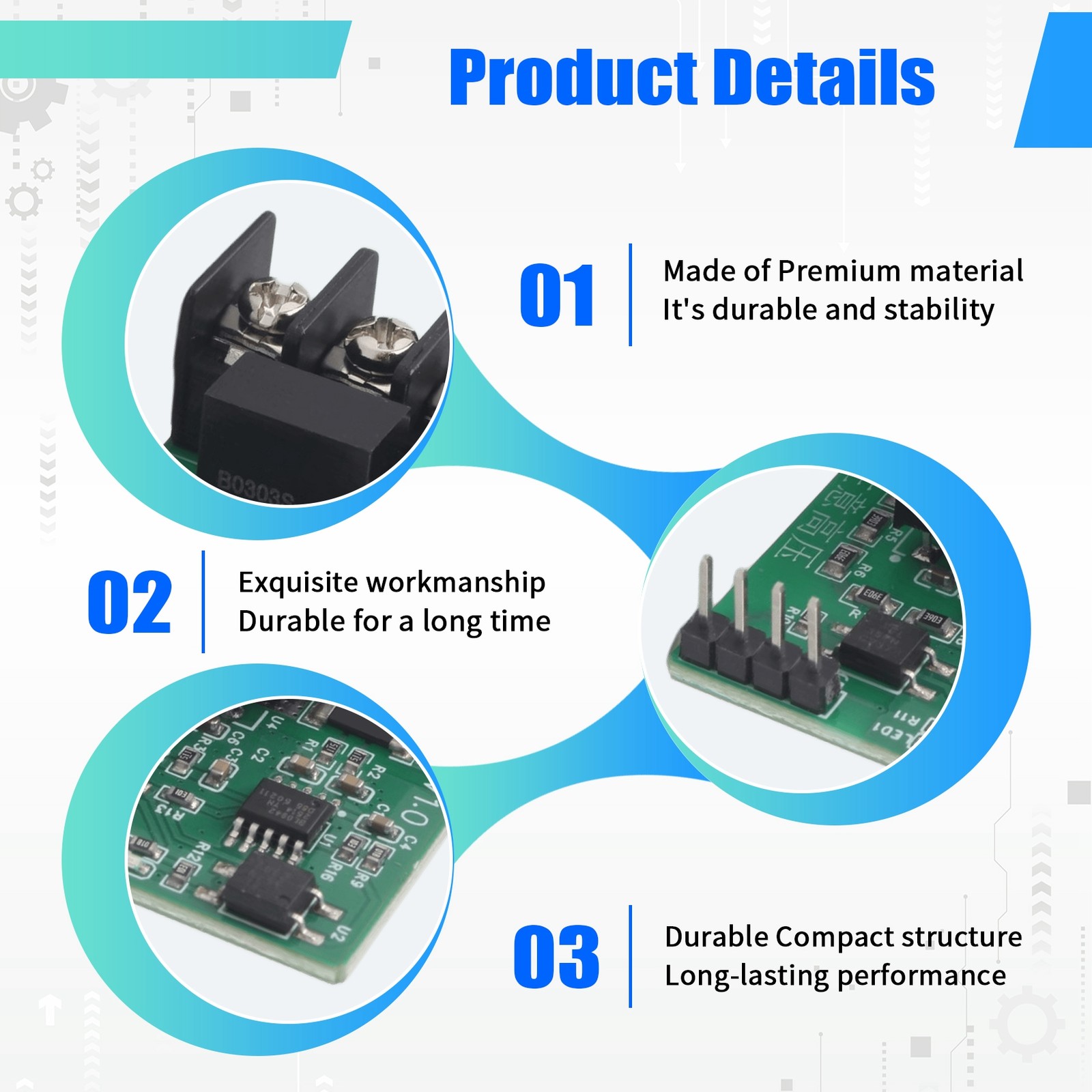 220V AC Metering Module BL0942 for Charging Piles with Serial Port Output2927
