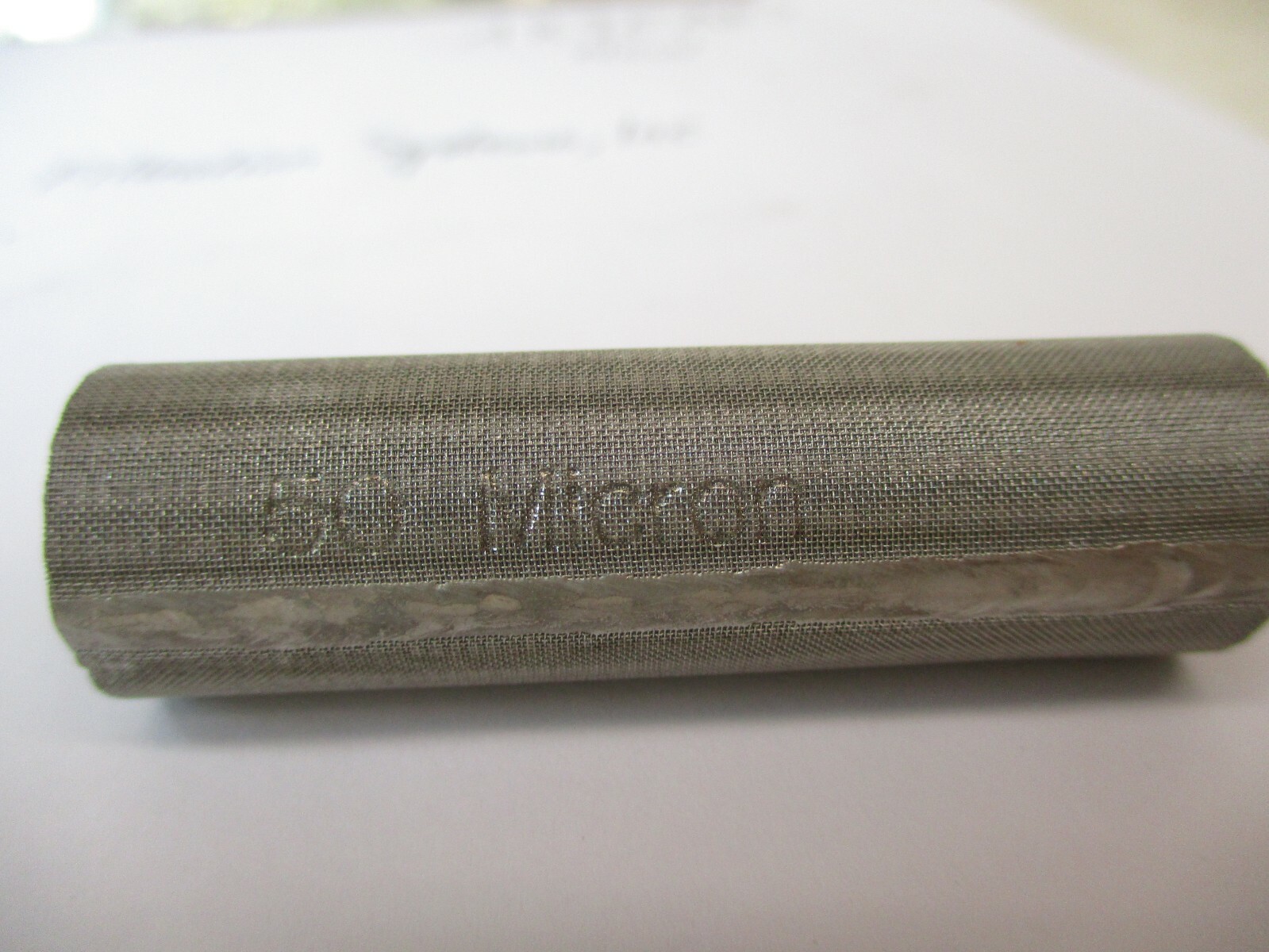 Stainless Steel Filter Element SS-12-57-50T 50 Micron United Filtration A890AES