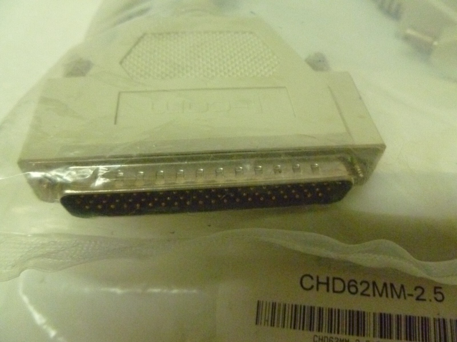 LOT OF 3 L-COM CHD62MM-2.5 CABLE MALE TO MALE 2.5 FT