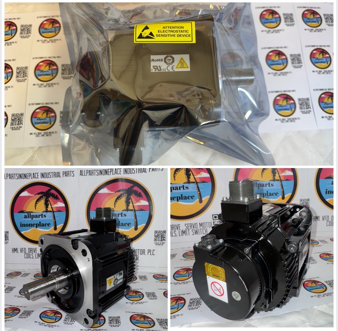 Keyence SV-M500AS Servo Motor Straight Axis1. 3 kW 200V 10.7A F 8.34N•m 1500 MTS