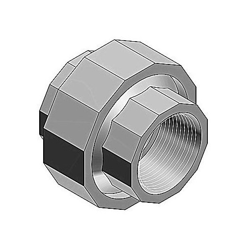 Red-Dot EXFU-3, 1″, Die-Cast Aluminum, FeM/F, 3-Piece, Rigid Conduit Union, 1pc