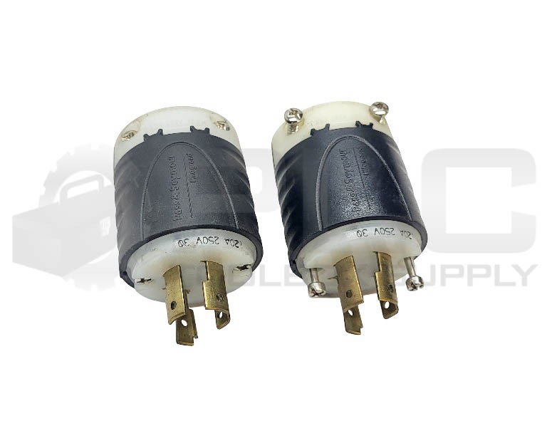 LOT OF 2 NEW PASS & SEYMOUR L1520P TURNLOK PLUG 20A 250V *READ*