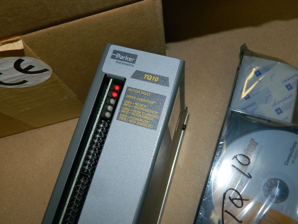 PARKER SERVO DRIVE MODEL TQ10 TQ-10 KIT with Disc & Cable NEW