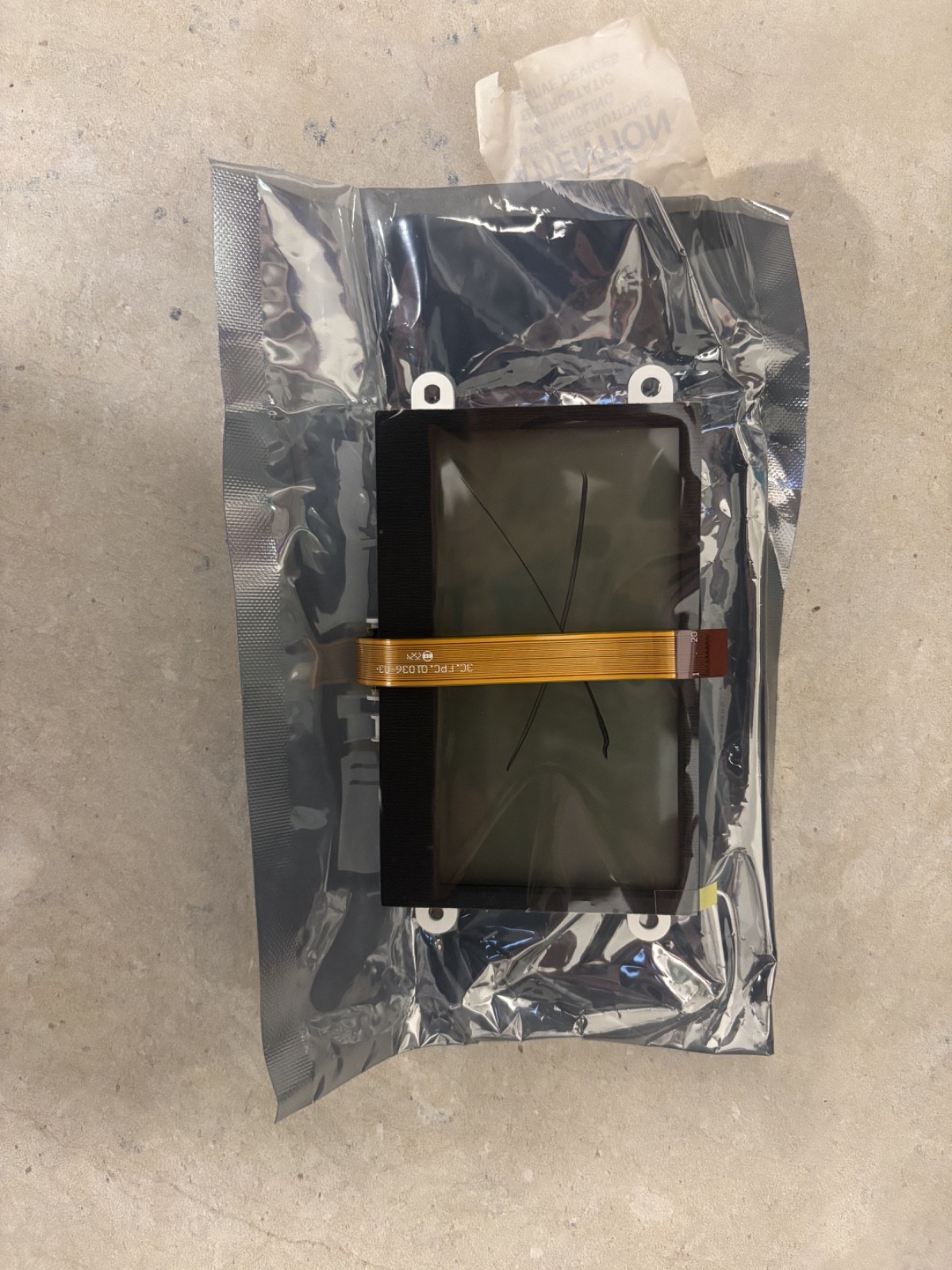 CARRIER TRANSICOLD LCD DISPLAY REPLACEMENT FOR APX TRAILER TRU, ORIGINAL