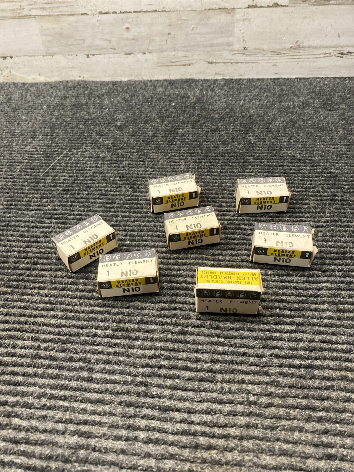 NEW LOT of 7 Allen Bradley N10, Heater Elements