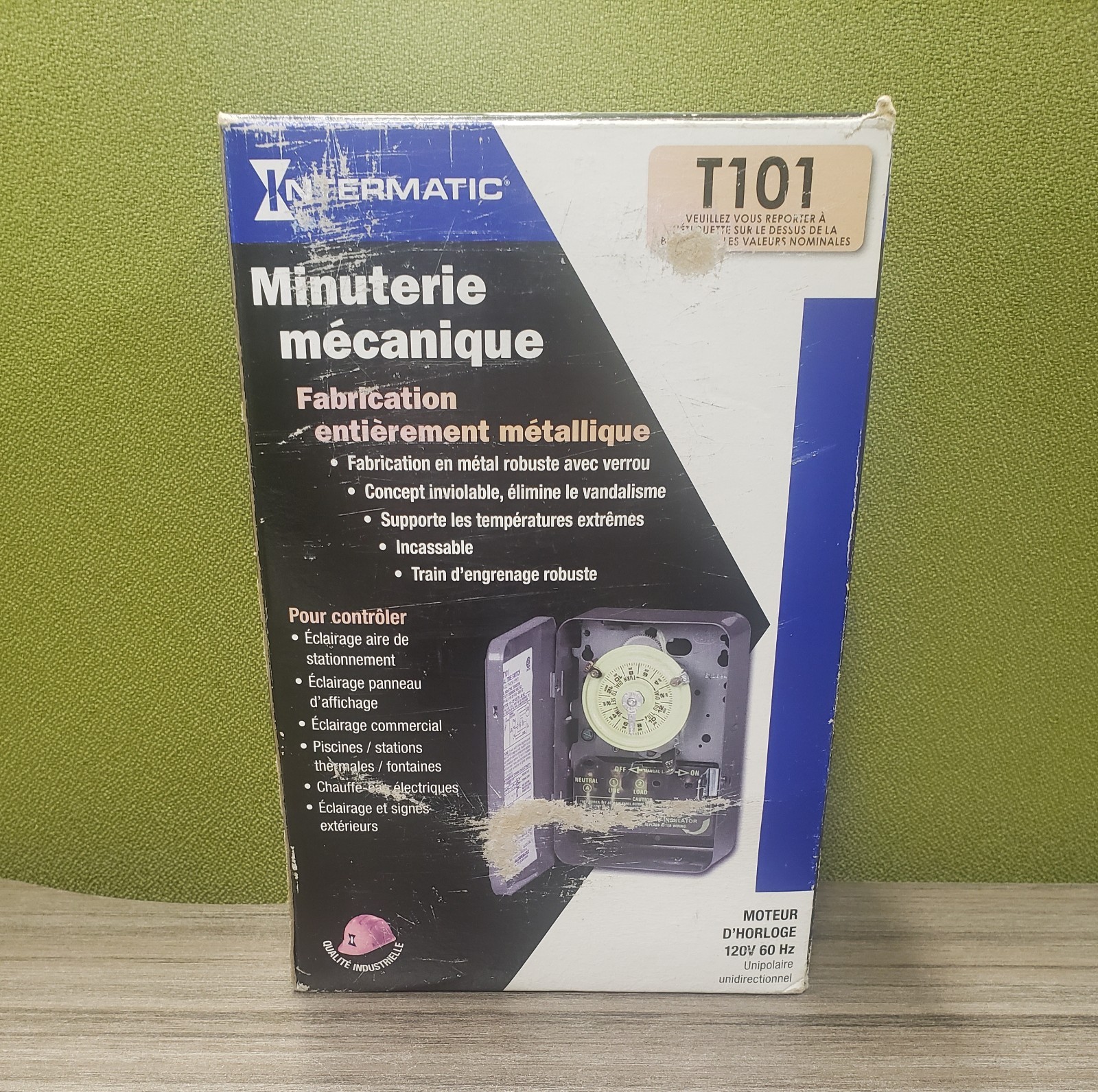 NEW Intermatic T101 24-Hour Dial Time Switch Single Pole Throw All Metal HD