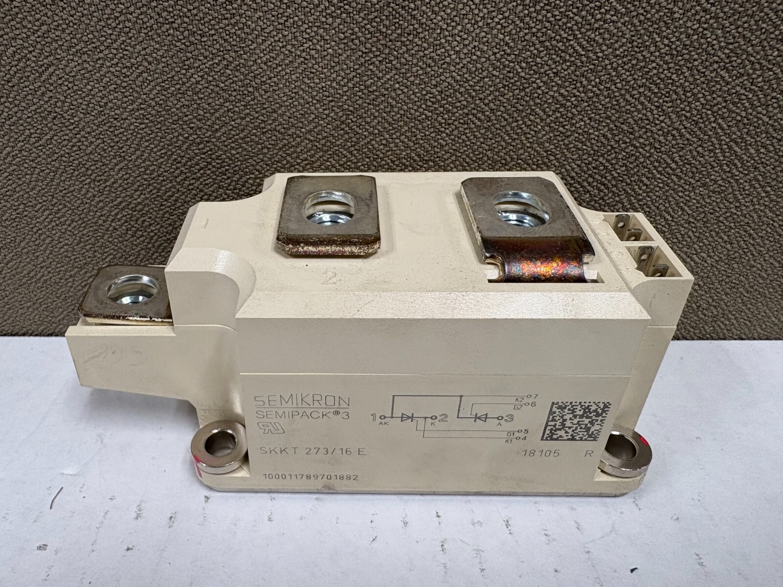 Semikron SKKT 273/16 E SEMIPACK 3 Power Module