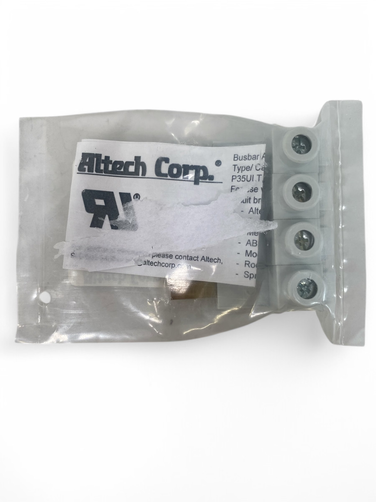 Altech Corp P50UT Power Feed Lug 480VAC 115A 10-1/0 AWG (4 Pack) **New**