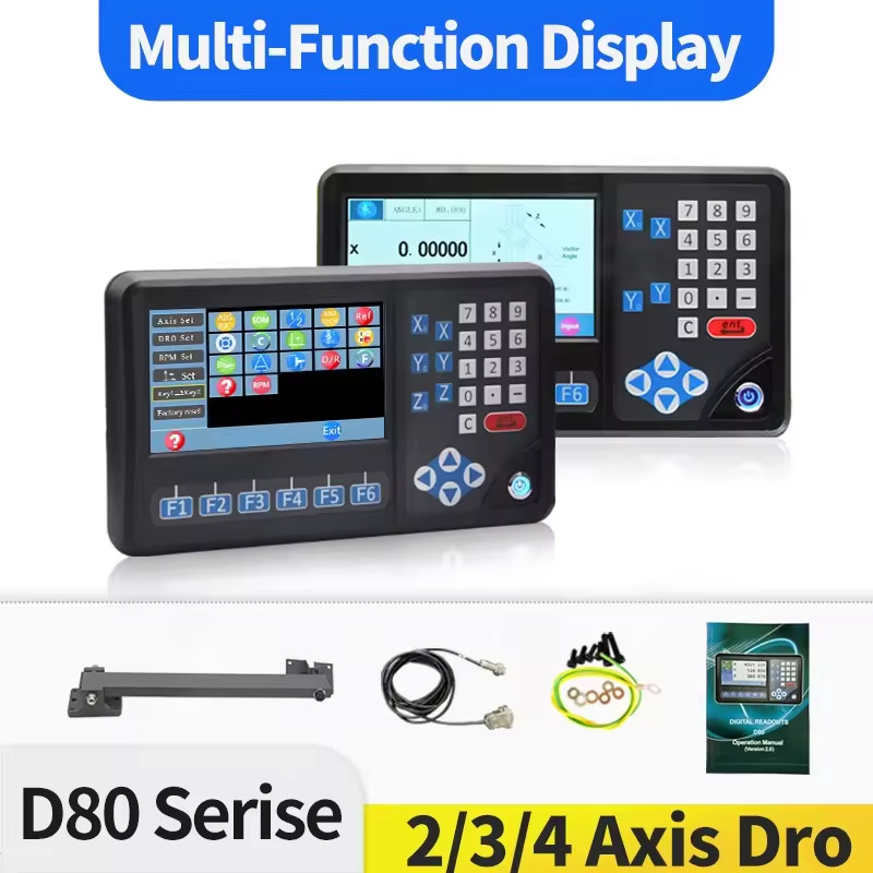 4″-40″ 5um/1um Magnetic Scale Encoder /Digital Readout DRO 3Axis DRO 2Axis Mill