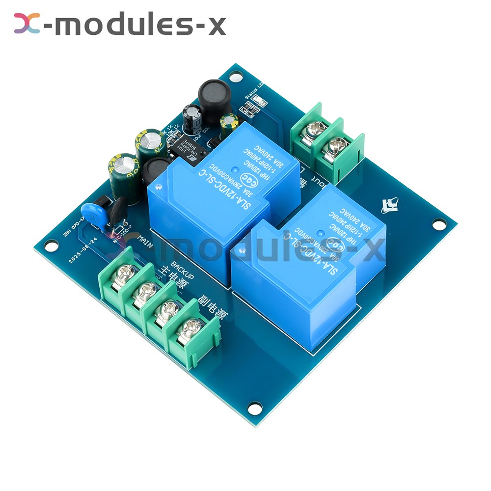 AC220V 30A Automatic Power Switcher Power Off to Backup Power Switch Module