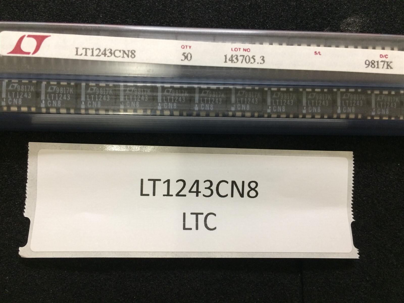 LT1243CN8 LTC IC REG CTRLR BUCK 8PDIP 4 PIECES