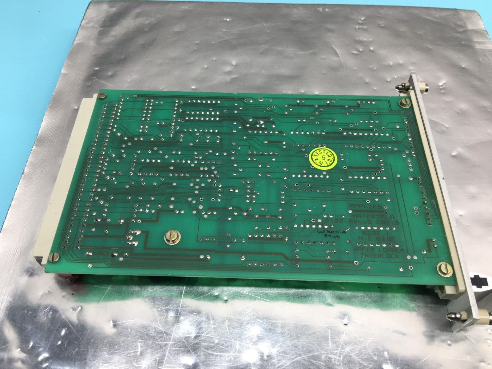 AMAT 0100-90140 WAFER LOADER INTERLOCK PCB BOARD, 0120-90449, 145121