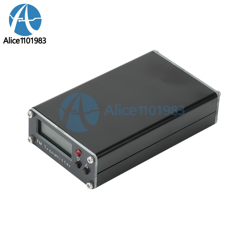 76-108MHz LCD Digital FM Transmitter 2000M 0.5W FM Stereo Transmit For Radio