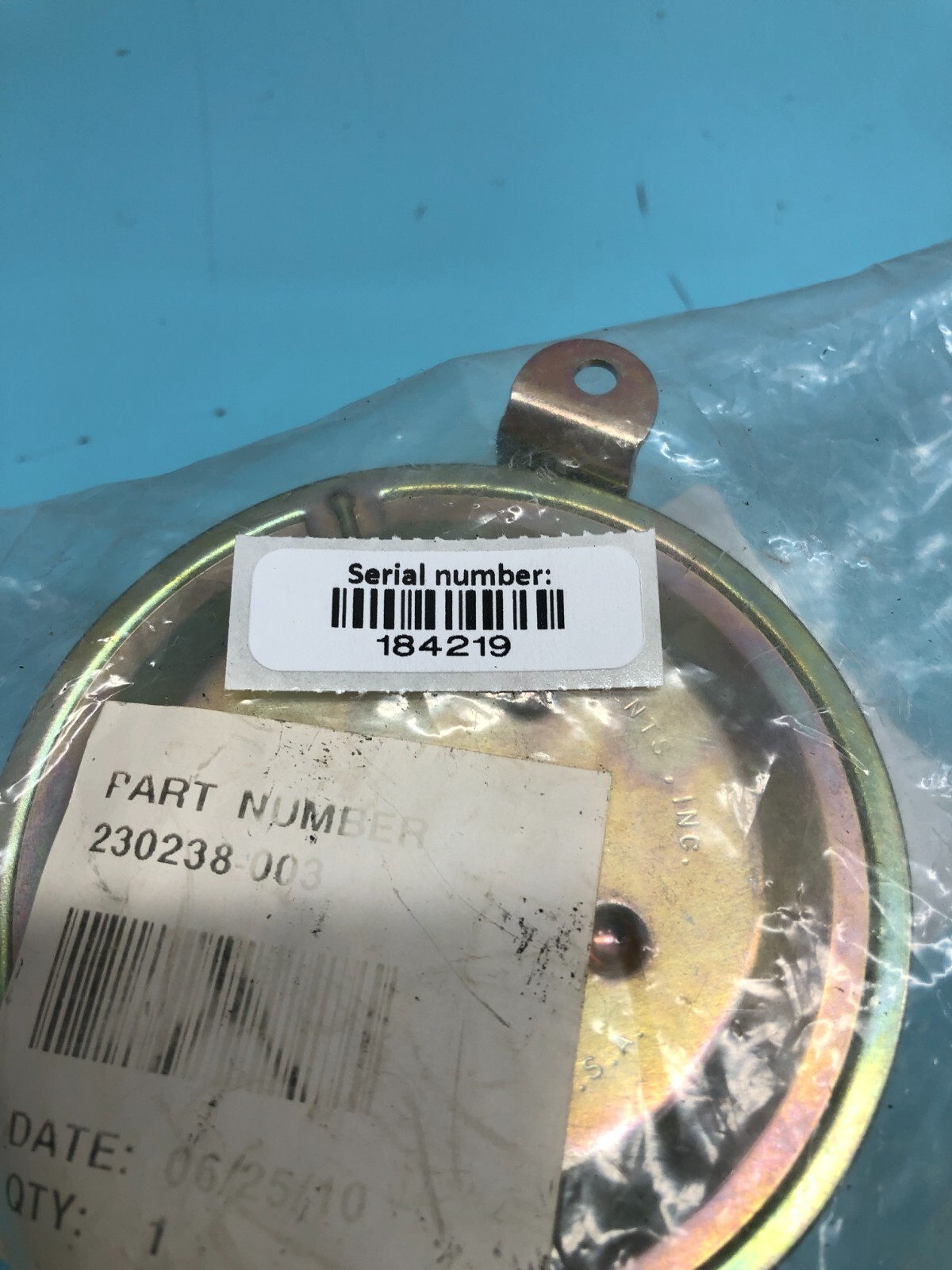 Dwyer 1910-1 Series 1900 Pressure Switch, 184219