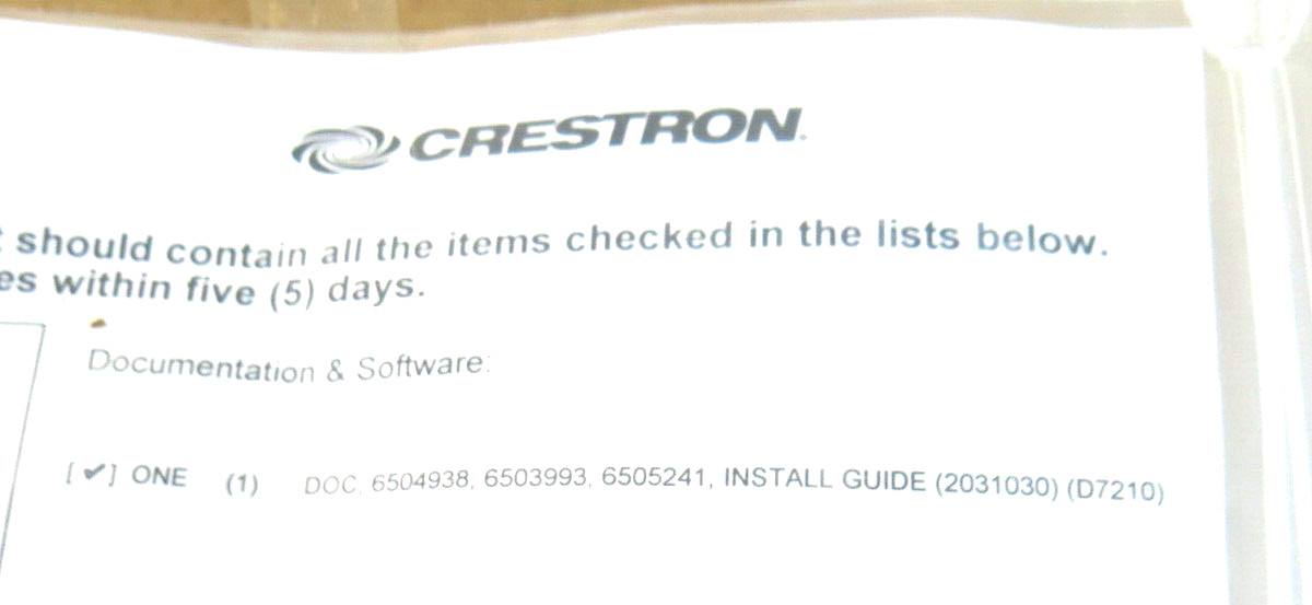 Crestron GLPP-1DIMFLV2EX-PM Green Light Power Pack, 2-Channel 0-10V Dimmer