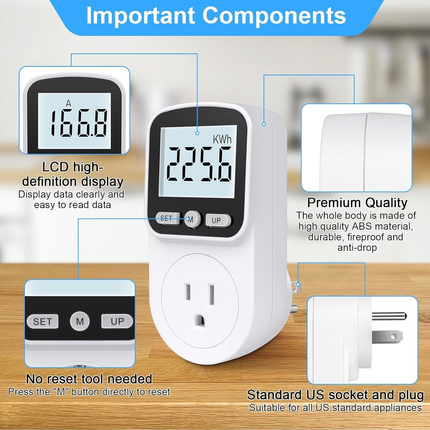 Energy Saving Device Stopwatt Electricity Saving Box Stabilize Voltage Device-US
