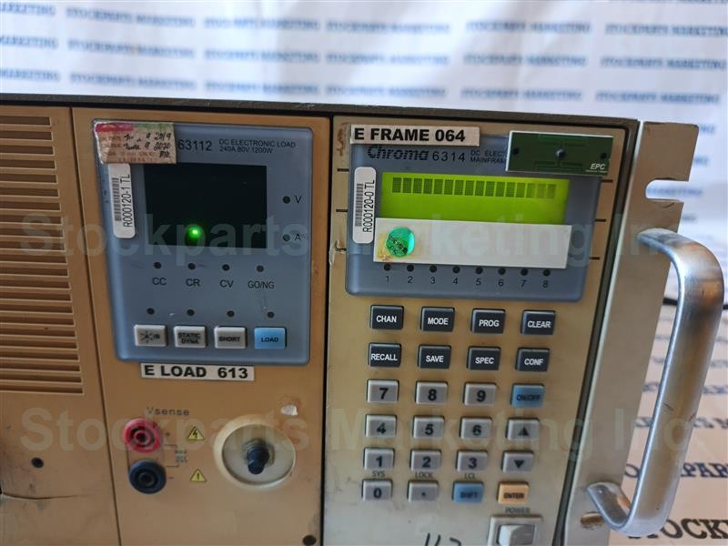 Chroma 6314 DC Electronic Load Mainframe w/ 63112 Free Fast Ship 30Days Warranty