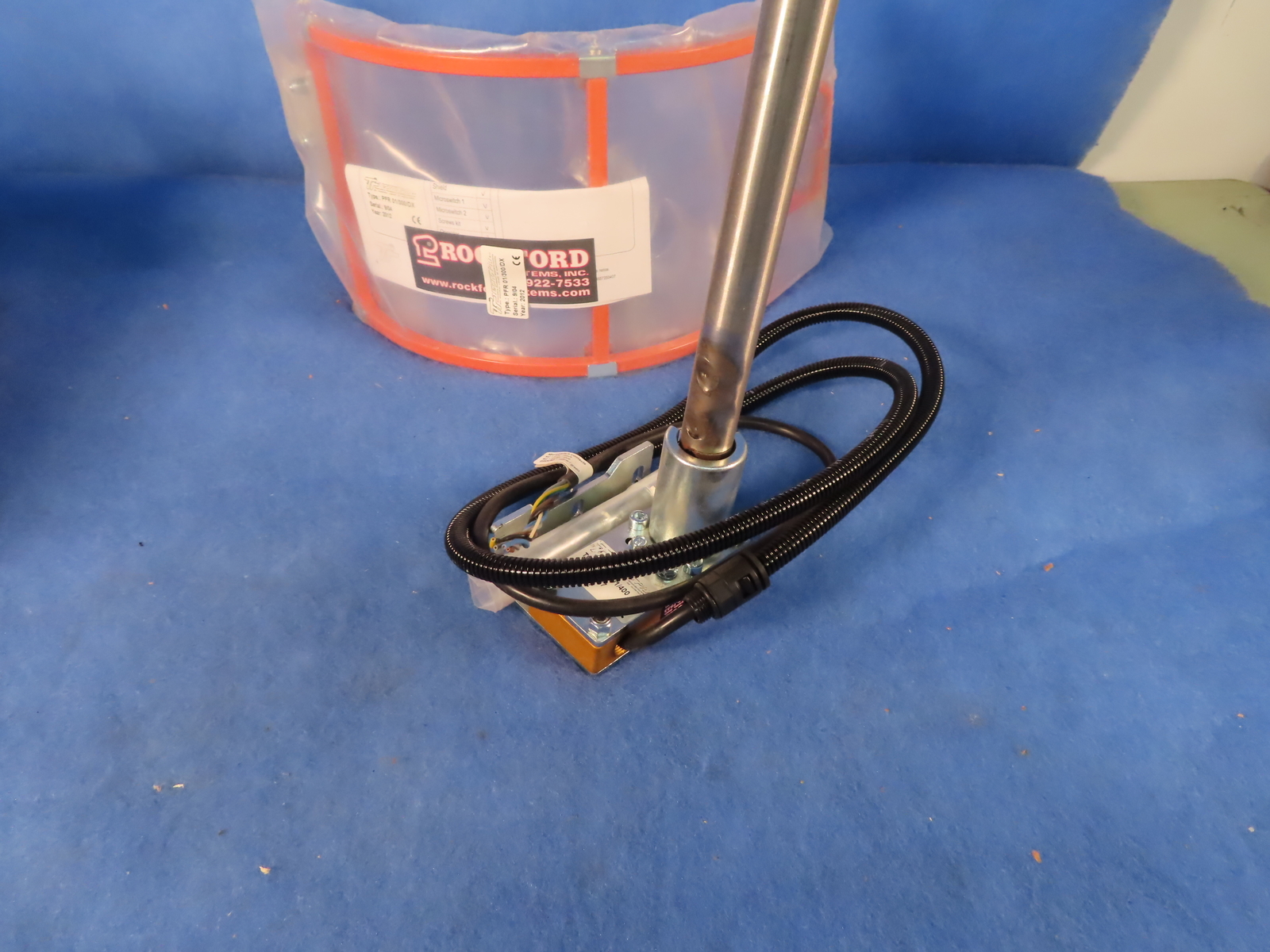 ROCKFORD SYSTMS LATHE CHUCK GUARD POLYCARBONATE W/MICROSWITCH PTO 01/400 1YEAR W
