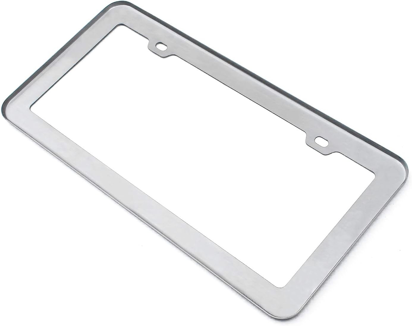 Stainless Steel License Plate Frame 201 Mirror Polished F Color: Mirror Polish