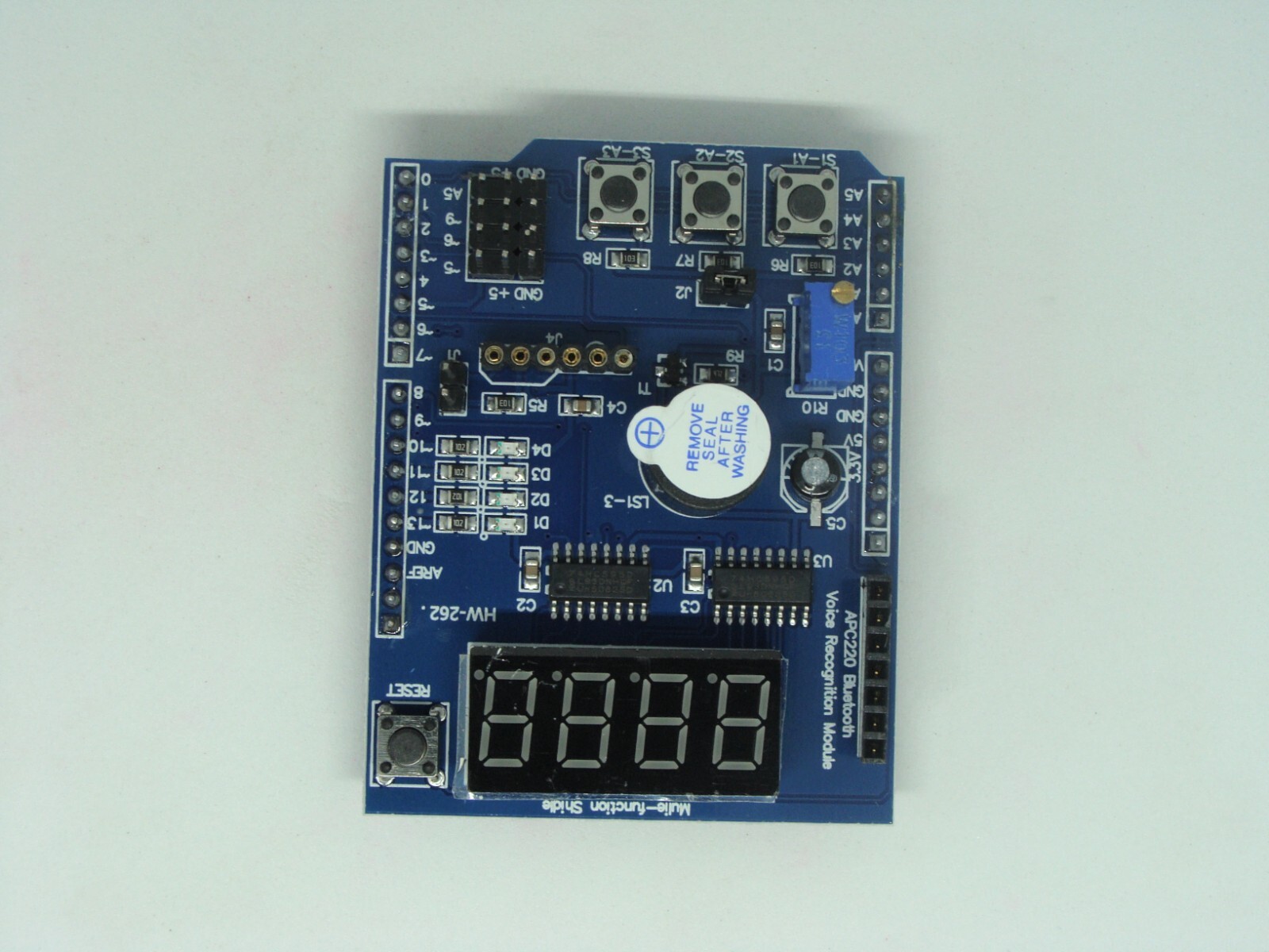 APC220 Bluetooth Voice Recognition Module HW262 for Arduino UNO R3 Leonardo Mega