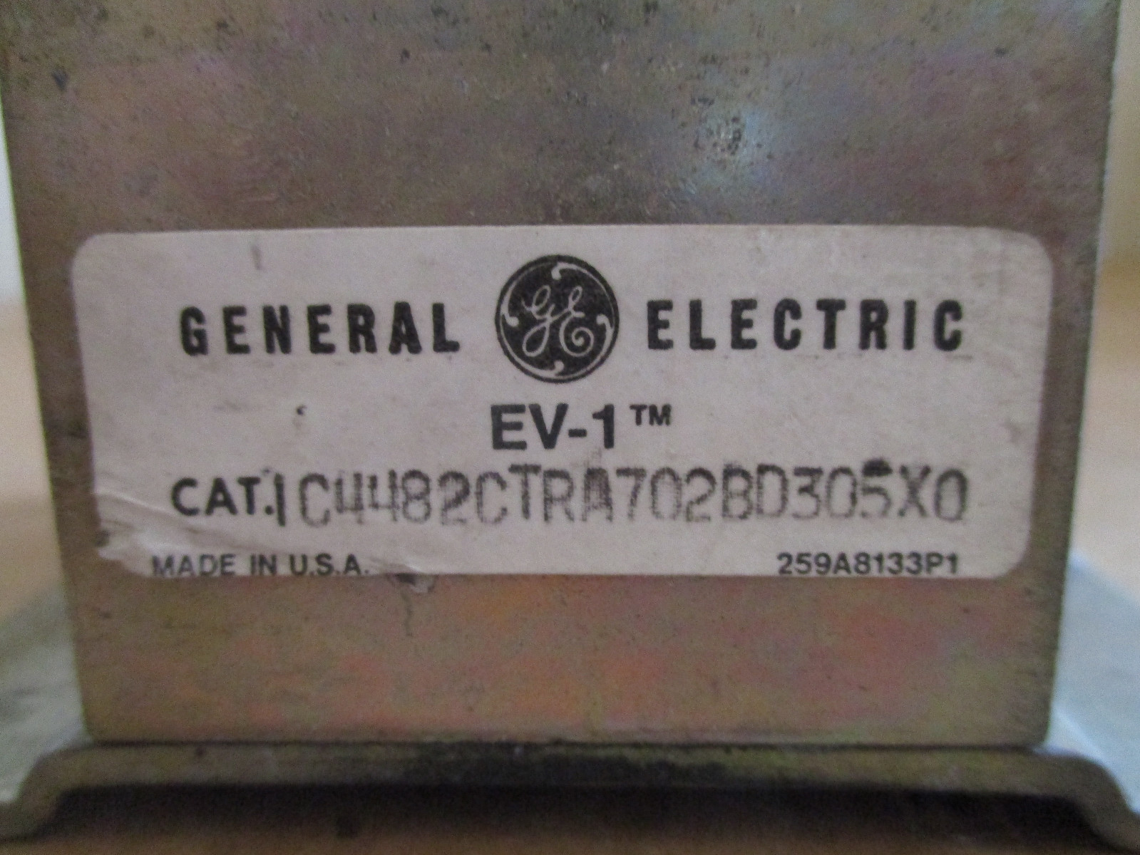 GE General Electric IC4482CTRA702BD305X0 Contactor EV-1 24 V 18 V 393B257G305