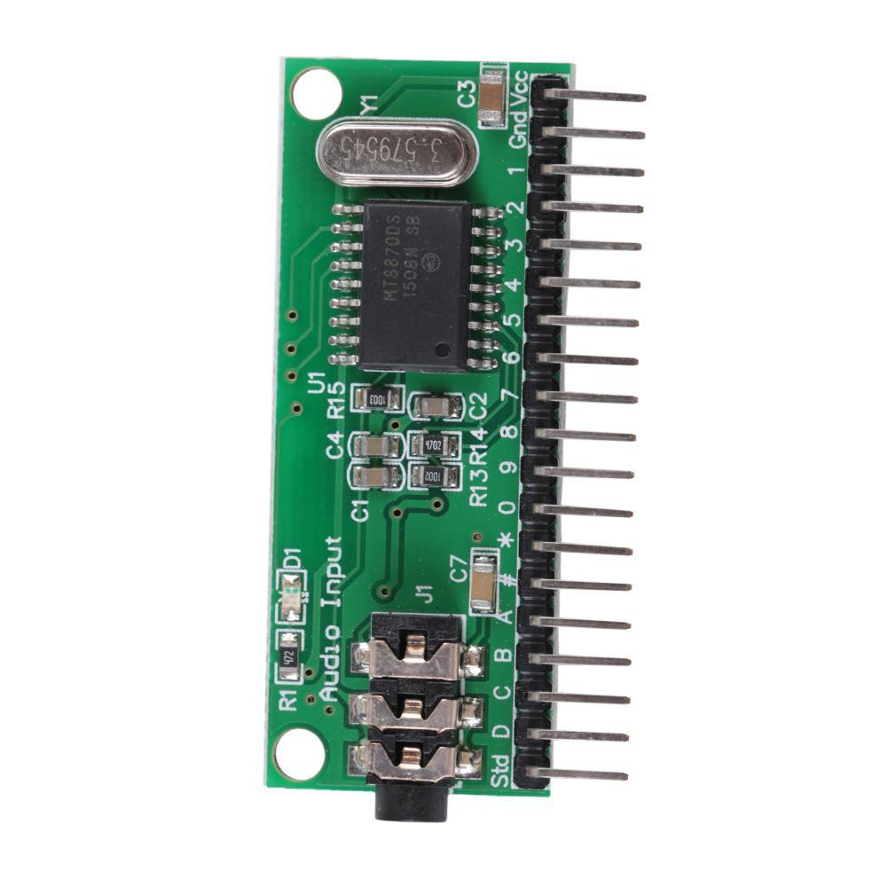 16-CH 16 Channels MT8870 DTMF Decoder Phone Voice Decoding Controller CST