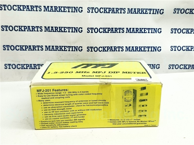 MFJ MFJ-201 MFJ201 Dip Meter 1.5-250 MHz 30 Days Warranty Fast Shipping!!!