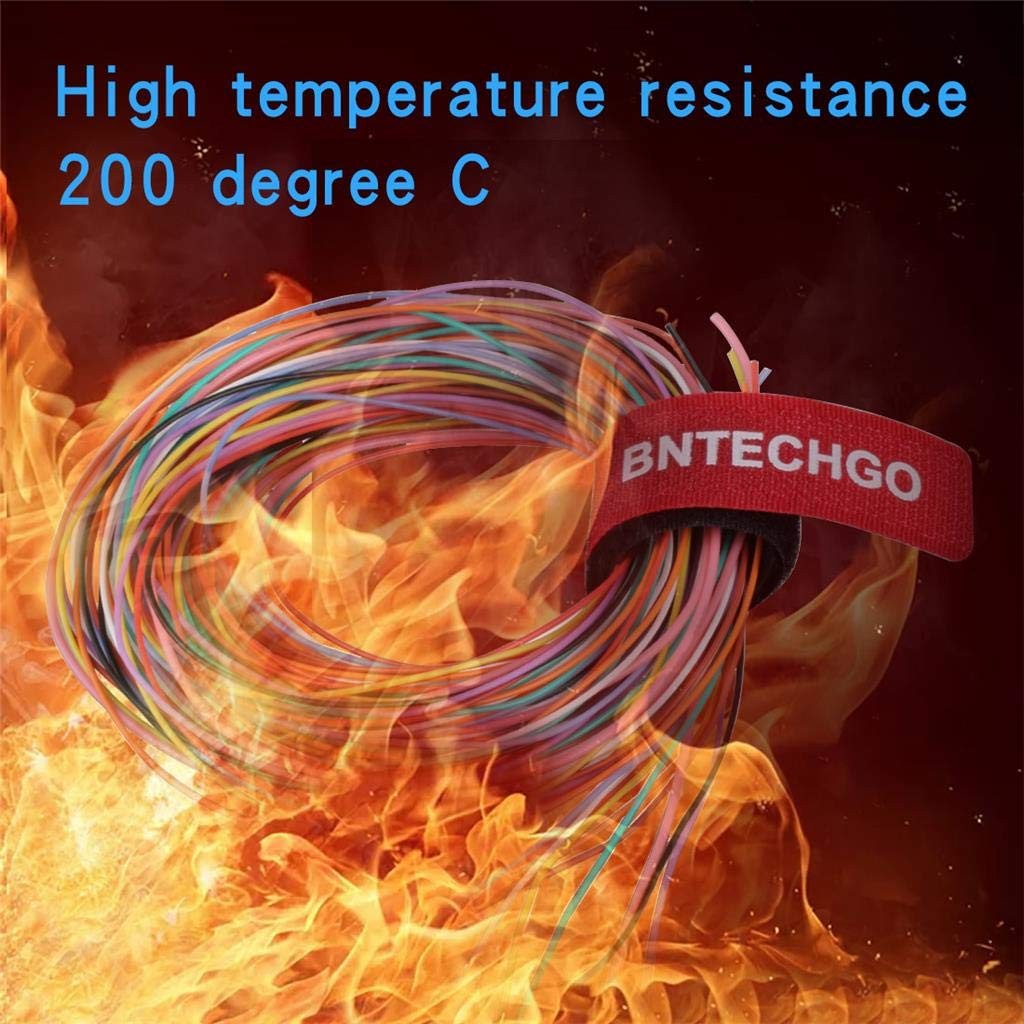 BNTECHGO 30 Gauge Silicone Wire Kit 10 Color Each 10 ft Flexible 30 AWG Stranded
