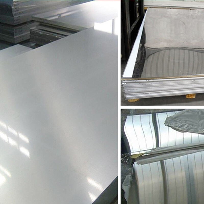 8K Mirror Polished Stainless Steel Sheet Plate Bright Polish 1/1.5/2/3mm Thick
