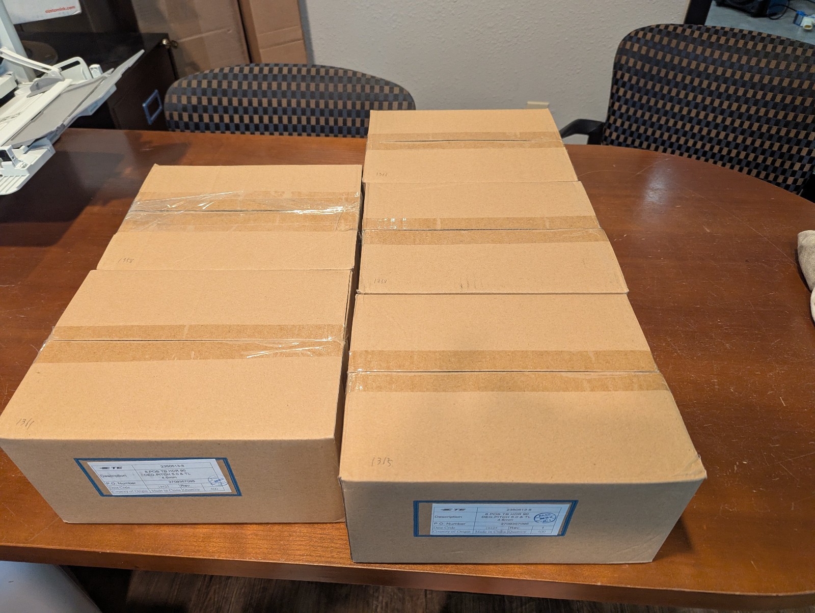 TE CONNECTIVITY 2350513-8 Boxes of 400/ea (New Old Stock [NOS])