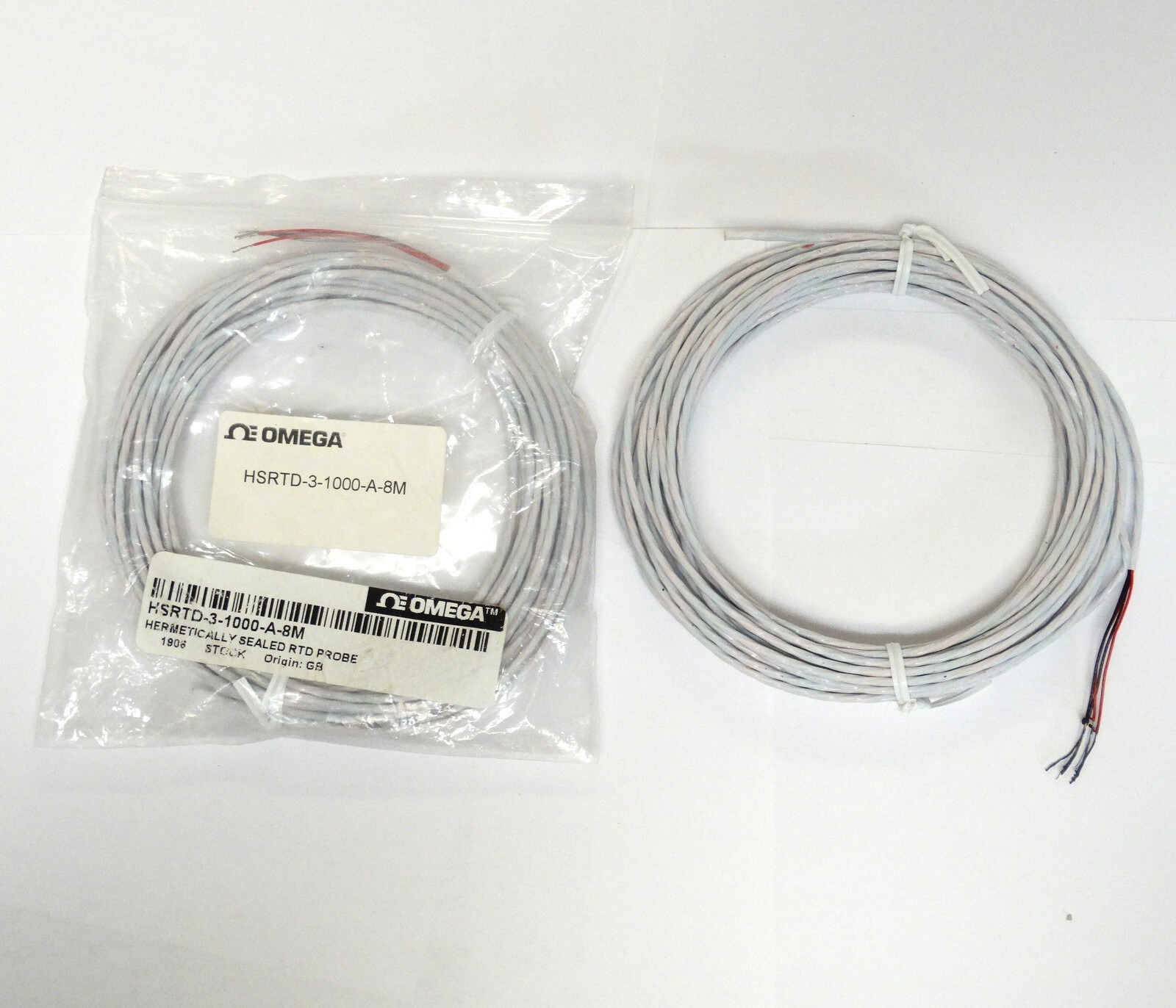 OMEGA Engineering HSRTD-3-1000-A-8M Hermetically Sealed RTD PROBE Wire 1906
